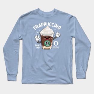 Dark Mocha Panna Cotta Blended Beverage for Coffee lovers Long Sleeve T-Shirt